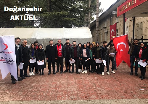 Doğanşehir'de Kan Bağışı Kampanyasına İlgi