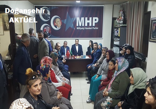 Milletvekili Fendoğlu Doğanşehir Teşkilatını Ziyaret Etti