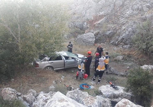 Doğanşehir'de Kaza 1 Polis Hayatını Kaybetti.