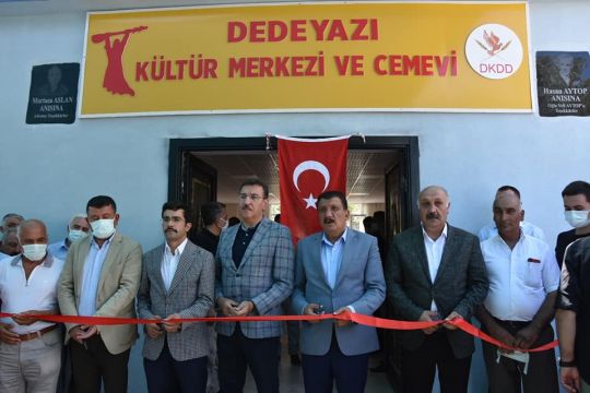 Dedeyazı Kültür Merkezi ve Cemevi Açılışı Yapıldı