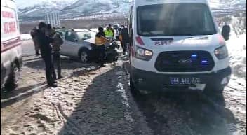 Doğanşehir'de Kaza 9 Yaralı