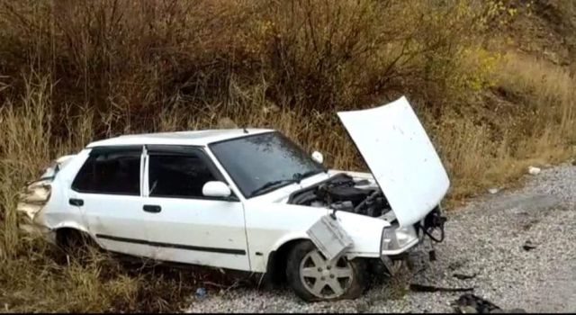 Doğanşehir Trafik Kazası 1 Yaralı 