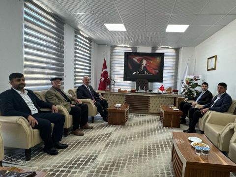 Kaymakam Kılıç 'dan Başkan Bayram'a Ziyaret