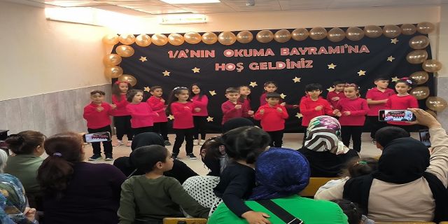 Doğanşehir İlçesinde Zafer İlkokulu 1. Sınıf Öğrencileri İçin Okuma Bayramı Etkinliği Düzenlendi