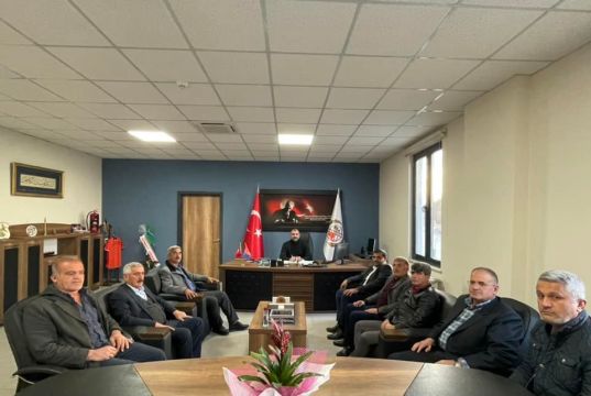 AK Parti İlçe Başkanın'dan Katipoğlu'na Ziyaret