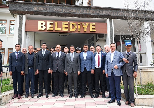 Başkan Gürkan, Doğanşehir'de Çeşitli Temaslarda Bulundu
