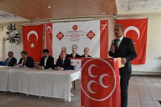 Doğanşehir'de MHP Adım Adım 2023 toplantısı gerçekleştirildi