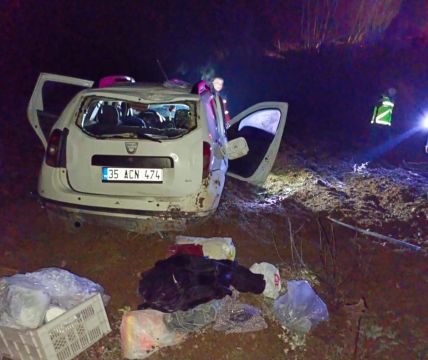 Doğanşehir'de Kaza 2 Yaralı