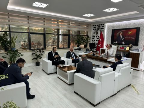 Başkan Bayram, Doğanşehir'in İmar ve Yapım Planlarını Konuştu